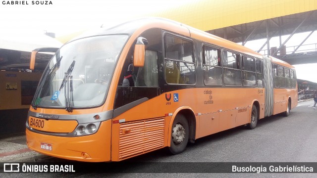Transporte Coletivo Glória BA600 na cidade de Curitiba, Paraná, Brasil, por Busologia Gabrielística. Número da foto: #12022203.