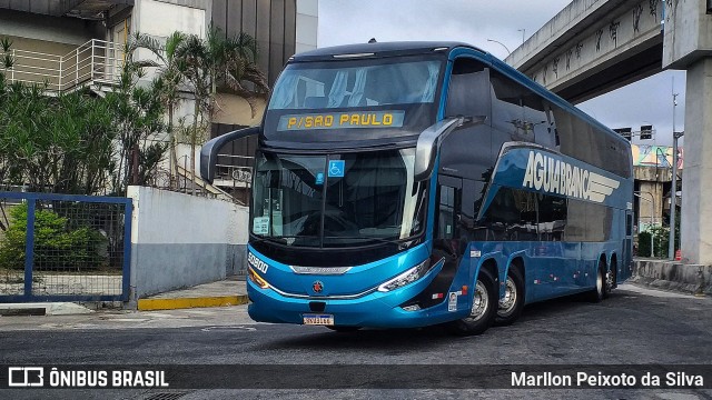Viação Águia Branca 50800 na cidade de Rio de Janeiro, Rio de Janeiro, Brasil, por Marllon Peixoto da Silva. Número da foto: #12022201.