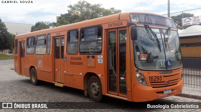 Viação Tamandaré 16295 na cidade de Curitiba, Paraná, Brasil, por Busologia Gabrielística. ID da foto: 12020977.