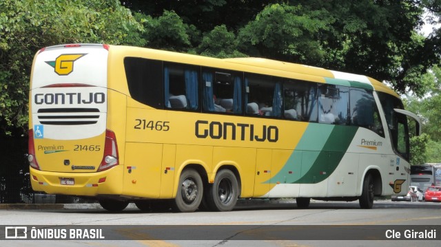 Empresa Gontijo de Transportes 21465 na cidade de São Paulo, São Paulo, Brasil, por Cle Giraldi. ID da foto: 12022195.