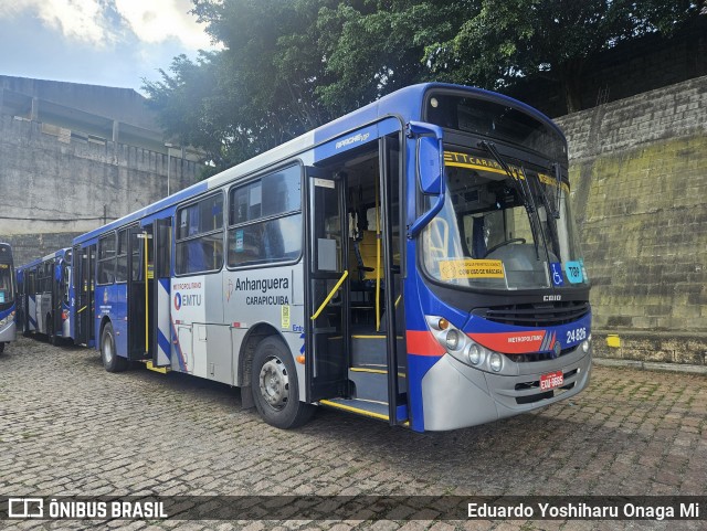Empresa de Transportes e Turismo Carapicuiba 24.826 na cidade de Brasil Novo, Pará, Brasil, por Eduardo Yoshiharu Onaga Mi. Número da foto: #12022385.