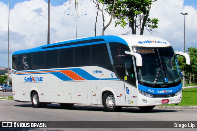 VUSC - Viação União Santa Cruz 4070 na cidade de Florianópolis, Santa Catarina, Brasil, por Diego Lip. Número da foto: #12021032.