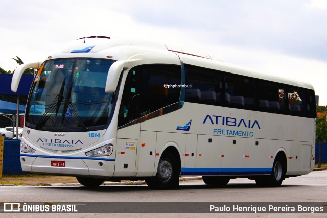 Viação Atibaia São Paulo 1614 na cidade de São Paulo, São Paulo, Brasil, por Paulo Henrique Pereira Borges. Número da foto: #12022107.