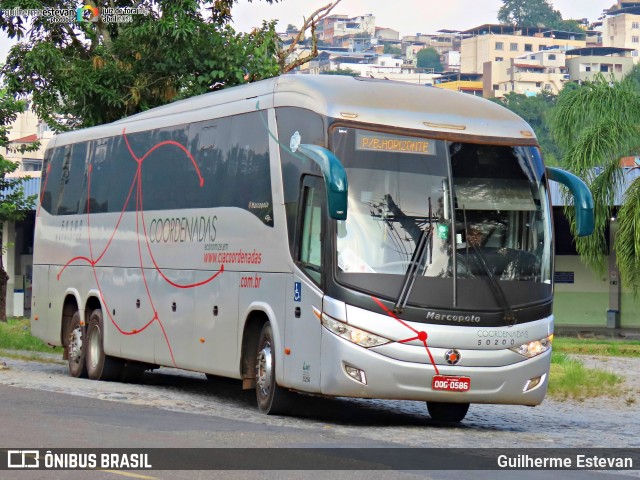 Companhia Coordenadas de Transportes 50200 na cidade de Juiz de Fora, Minas Gerais, Brasil, por Guilherme Estevan. Número da foto: #12023040.