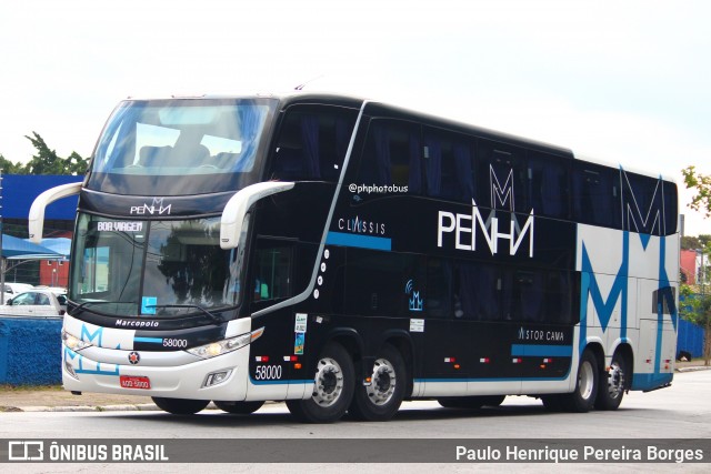 Empresa de Ônibus Nossa Senhora da Penha 58000 na cidade de São Paulo, São Paulo, Brasil, por Paulo Henrique Pereira Borges. ID da foto: 12022097.