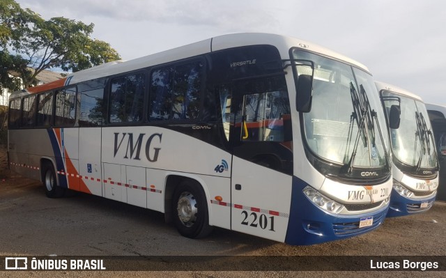 VMG - Viação Minas Gerais 2201 na cidade de Araxá, Minas Gerais, Brasil, por Lucas Borges . Número da foto: #12023063.