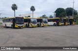 Viação Araguarina 3169 na cidade de Goiânia, Goiás, Brasil, por Vicente Barbosa. Número da foto: #12021658.