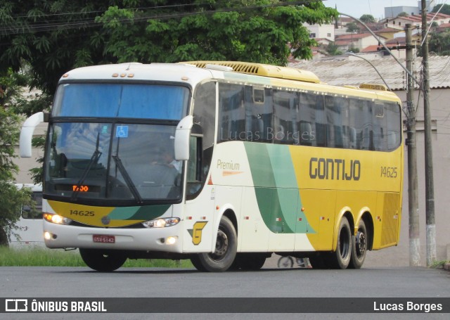 Empresa Gontijo de Transportes 14625 na cidade de Araxá, Minas Gerais, Brasil, por Lucas Borges . ID da foto: 12024472.