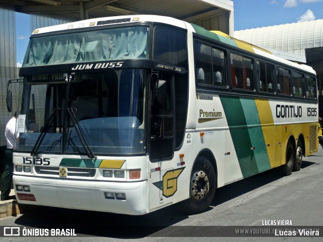 Empresa Gontijo de Transportes 15135 na cidade de Belo Horizonte, Minas Gerais, Brasil, por Lucas Vieira. ID da foto: 12024066.