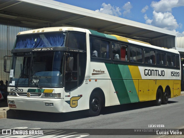 Empresa Gontijo de Transportes 15220 na cidade de Belo Horizonte, Minas Gerais, Brasil, por Lucas Vieira. Número da foto: #12024070.
