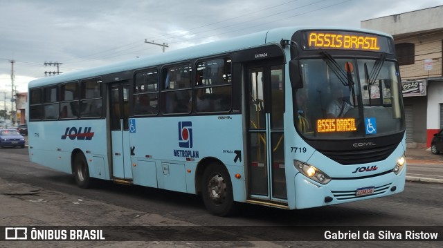 SOUL - Sociedade de Ônibus União Ltda. 7719 na cidade de Alvorada, Rio Grande do Sul, Brasil, por Gabriel da Silva Ristow. Número da foto: #12023737.