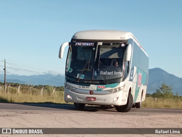 Auto Viação 1001 RJ 108.394 na cidade de Itaboraí, Rio de Janeiro, Brasil, por Rafael Lima. Número da foto: #12023977.