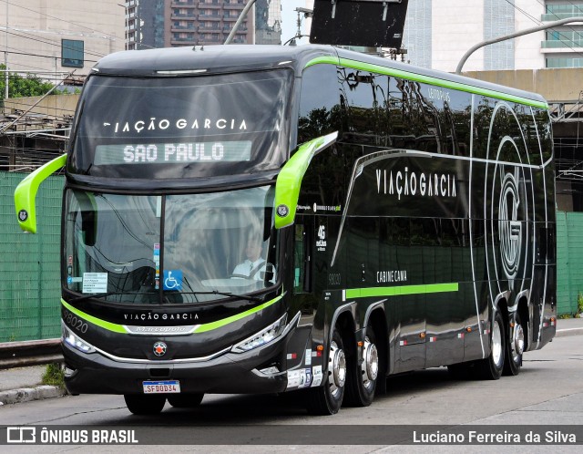 Viação Garcia 98020 na cidade de São Paulo, São Paulo, Brasil, por Luciano Ferreira da Silva. Número da foto: #12025035.