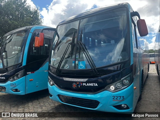 Planeta Transportes Rodoviários 2273 na cidade de Cariacica, Espírito Santo, Brasil, por Kaique Passos. Número da foto: #12023295.