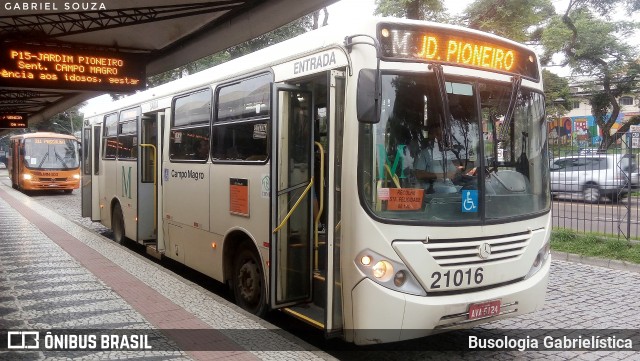 Auto Viação São Braz 21016 na cidade de Curitiba, Paraná, Brasil, por Busologia Gabrielística. ID da foto: 12024702.