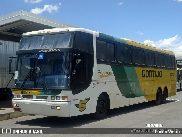 Empresa Gontijo de Transportes 15250 na cidade de Belo Horizonte, Minas Gerais, Brasil, por Lucas Vieira. ID da foto: 12024049.