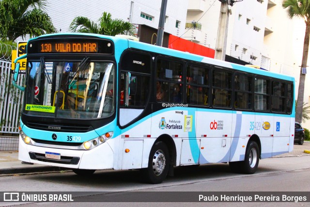 Rota Sol > Vega Transporte Urbano 35429 na cidade de Fortaleza, Ceará, Brasil, por Paulo Henrique Pereira Borges. ID da foto: 12024682.