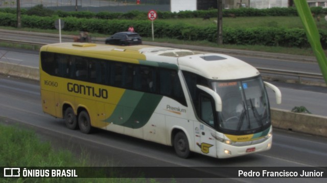 Empresa Gontijo de Transportes 16060 na cidade de Escada, Pernambuco, Brasil, por Pedro Francisco Junior. Número da foto: #12025317.