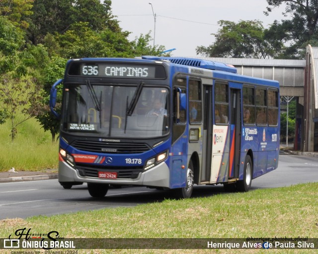 Transportes Capellini 19.178 na cidade de Campinas, São Paulo, Brasil, por Henrique Alves de Paula Silva. ID da foto: 12025207.