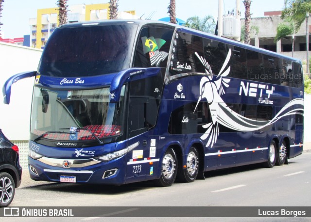 Nety Turismo 7273 na cidade de Caldas Novas, Goiás, Brasil, por Lucas Borges . ID da foto: 12024444.