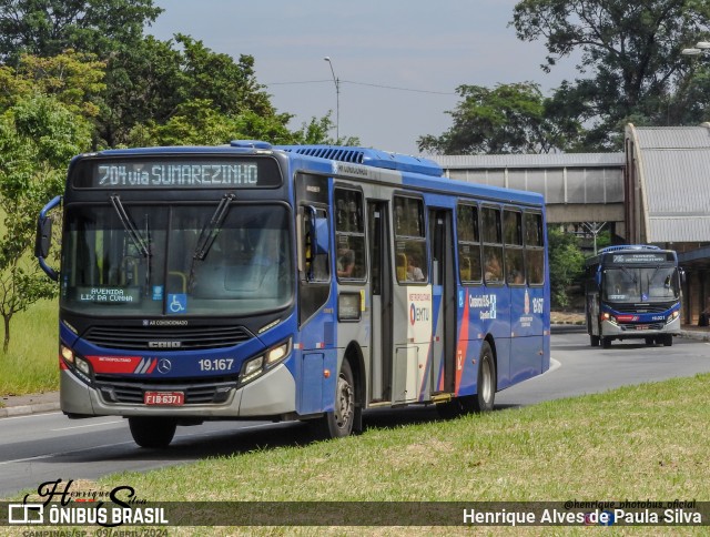 Transportes Capellini 19.167 na cidade de Campinas, São Paulo, Brasil, por Henrique Alves de Paula Silva. ID da foto: 12025242.