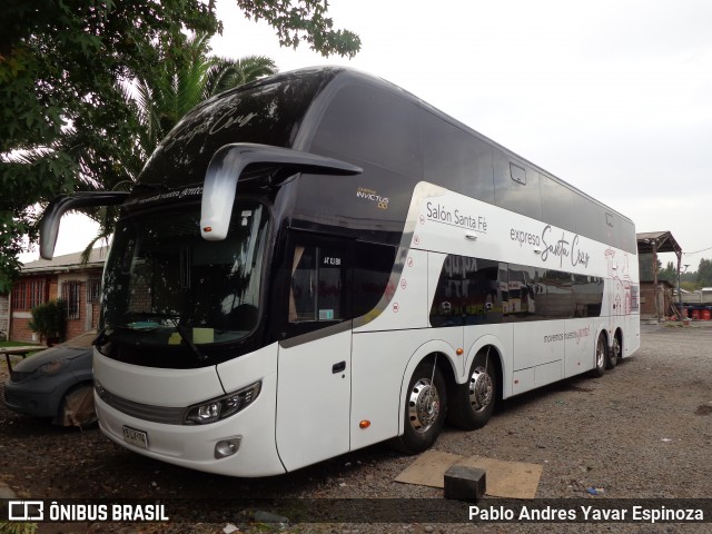 Expreso Santa Cruz 119 na cidade de Santa Cruz, Colchagua, Libertador General Bernardo O'Higgins, Chile, por Pablo Andres Yavar Espinoza. ID da foto: 12023451.