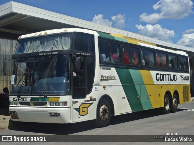 Empresa Gontijo de Transportes 15140 na cidade de Belo Horizonte, Minas Gerais, Brasil, por Lucas Vieira. Número da foto: #12024069.