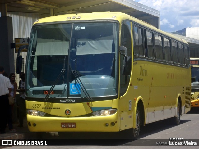 Viação Itapemirim 8527 na cidade de Belo Horizonte, Minas Gerais, Brasil, por Lucas Vieira. ID da foto: 12024051.