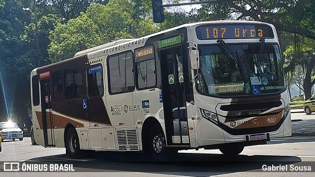 Erig Transportes > Gire Transportes A63523 na cidade de Rio de Janeiro, Rio de Janeiro, Brasil, por Gabriel Sousa. Número da foto: #12027006.