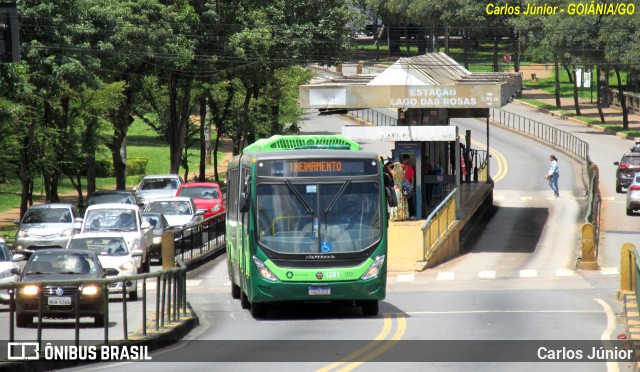 Metrobus 1201 na cidade de Goiânia, Goiás, Brasil, por Carlos Júnior. ID da foto: 12025737.