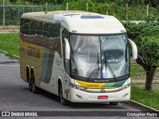 Empresa Gontijo de Transportes 18990 na cidade de Aracaju, Sergipe, Brasil, por Cristopher Pietro. ID da foto: 12025439.