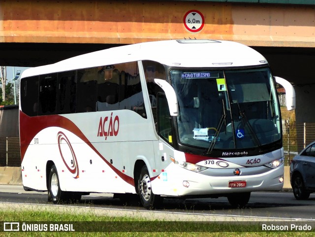 Ação Transportes e Turismo 370 na cidade de São José dos Campos, São Paulo, Brasil, por Robson Prado. ID da foto: 12027750.