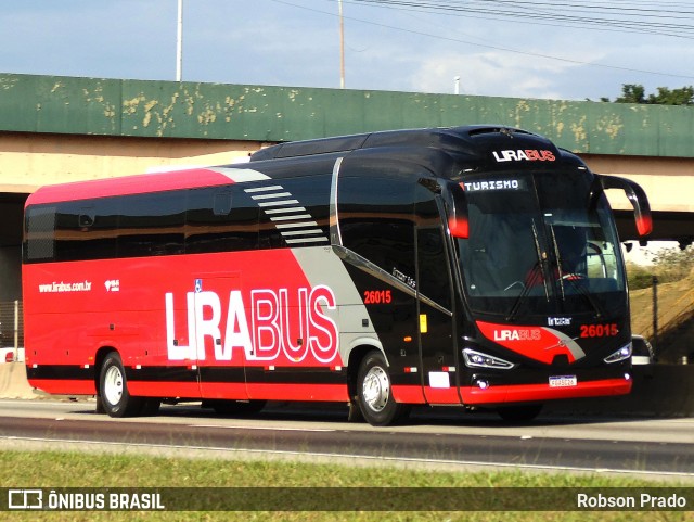 Lirabus 26015 na cidade de São José dos Campos, São Paulo, Brasil, por Robson Prado. ID da foto: 12027887.