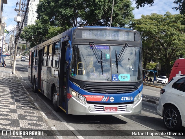 ATT - Alto Tietê Transportes 47.656 na cidade de Mogi das Cruzes, São Paulo, Brasil, por Rafael Lopes de Oliveira. ID da foto: 12027046.