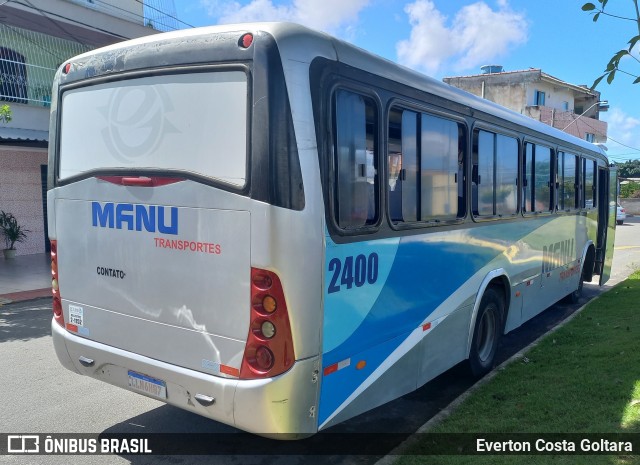 Emanuel Transportes 2400 na cidade de Cariacica, Espírito Santo, Brasil, por Everton Costa Goltara. ID da foto: 12027149.