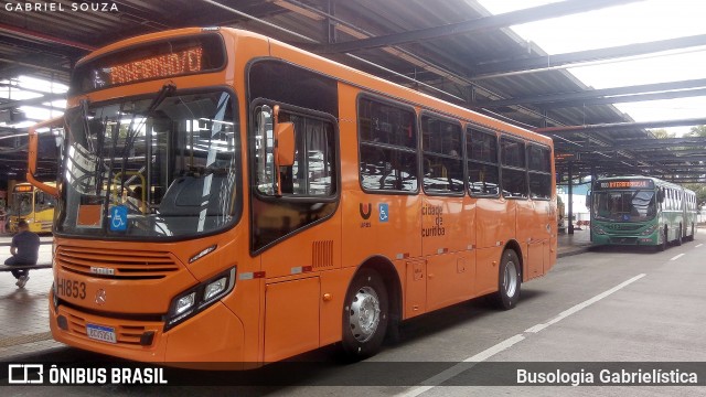 Auto Viação Redentor HI853 na cidade de Curitiba, Paraná, Brasil, por Busologia Gabrielística. ID da foto: 12027873.