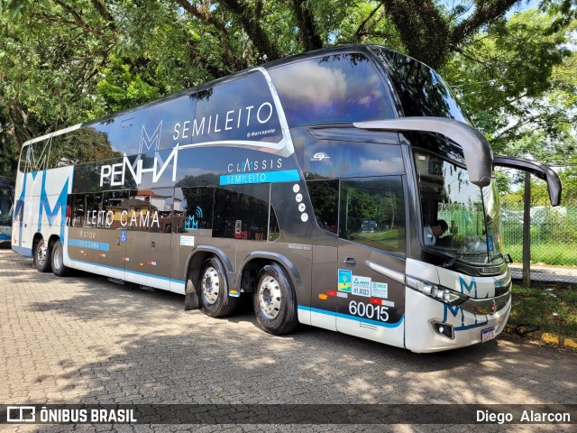 Empresa de Ônibus Nossa Senhora da Penha 60015 na cidade de São Paulo, São Paulo, Brasil, por Diego  Alarcon. ID da foto: 12029160.