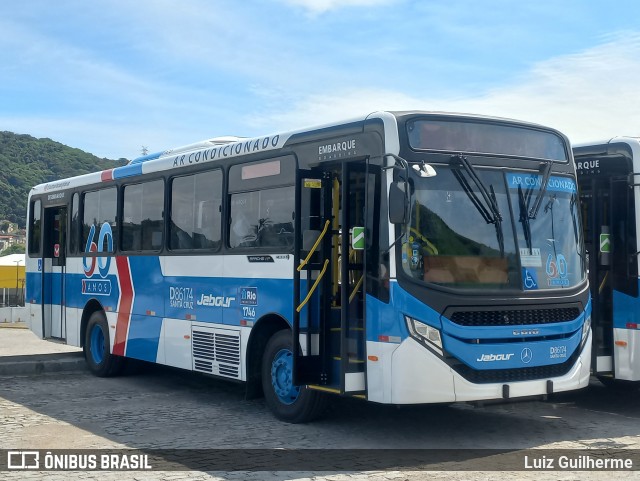 Auto Viação Jabour D86174 na cidade de Rio de Janeiro, Rio de Janeiro, Brasil, por Luiz Guilherme. Número da foto: #12030042.