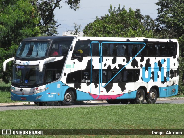 UTIL - União Transporte Interestadual de Luxo 11710 na cidade de Brasília, Distrito Federal, Brasil, por Diego  Alarcon. ID da foto: 12029277.