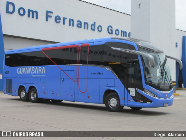 Rápido Federal 5301 na cidade de Goiânia, Goiás, Brasil, por Diego Alarcon. Número da foto: #12029478.