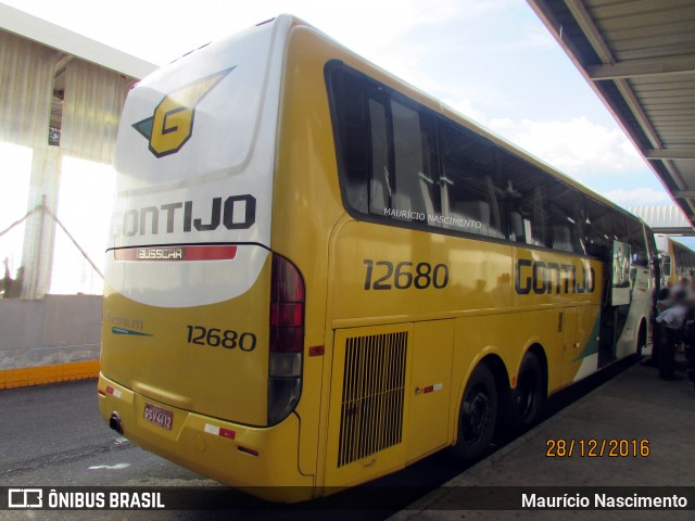 Empresa Gontijo de Transportes 12680 na cidade de Belo Horizonte, Minas Gerais, Brasil, por Maurício Nascimento. ID da foto: 12028877.