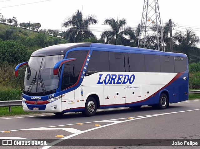Loredo Turismo 145 na cidade de Aparecida, São Paulo, Brasil, por João Felipe. Número da foto: #12029109.