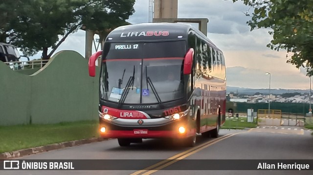 Lirabus 11061 na cidade de Paulínia, São Paulo, Brasil, por Allan Henrique. ID da foto: 12028797.