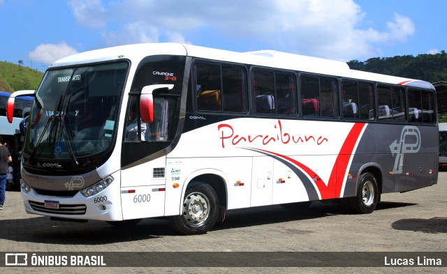 Paraibuna Transportes 6000 na cidade de Juiz de Fora, Minas Gerais, Brasil, por Lucas Lima. Número da foto: #12030114.
