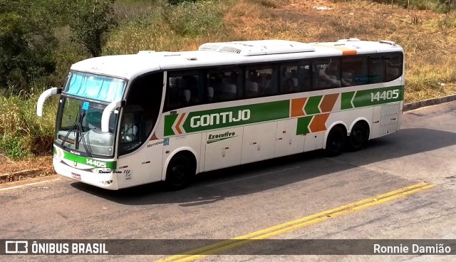 Empresa Gontijo de Transportes 14405 na cidade de Minas Novas, Minas Gerais, Brasil, por Ronnie Damião. ID da foto: 12029716.