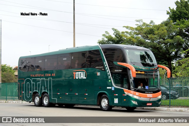 Viação Total 181 na cidade de São Paulo, São Paulo, Brasil, por Michael  Alberto Vieira. Número da foto: #12030094.