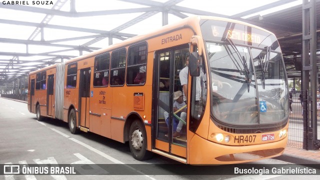 Auto Viação Redentor HR407 na cidade de Curitiba, Paraná, Brasil, por Busologia Gabrielística. ID da foto: 12028416.