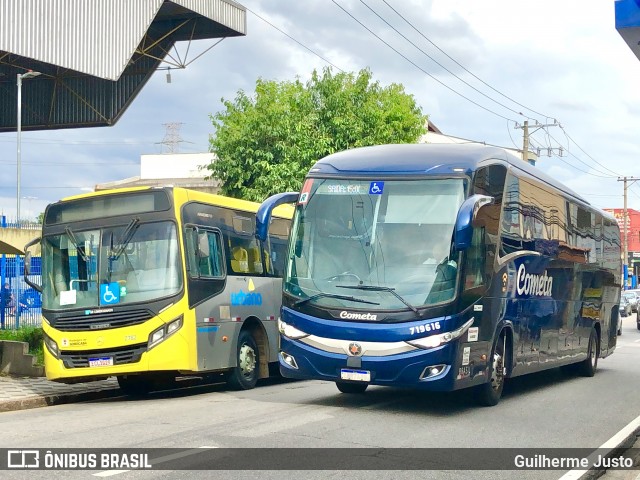 Viação Cometa 719616 na cidade de Sorocaba, São Paulo, Brasil, por Guilherme Justo. ID da foto: 12030611.