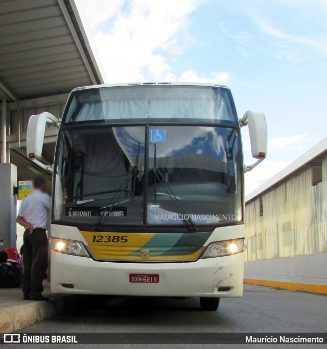 Empresa Gontijo de Transportes 12385 na cidade de Belo Horizonte, Minas Gerais, Brasil, por Maurício Nascimento. Número da foto: #12028891.
