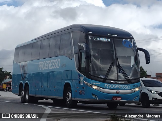 Auto Viação Progresso 6198 na cidade de São Caitano, Pernambuco, Brasil, por Alexandre  Magnus. ID da foto: 12028084.